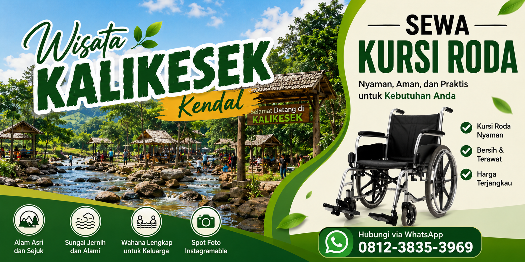 sewa kursi roda kalikesek