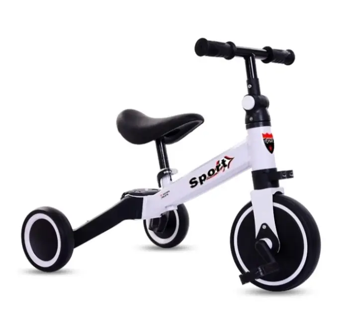 Sepeda Roda Tiga Balance Bike Tricycle Push 3IN1